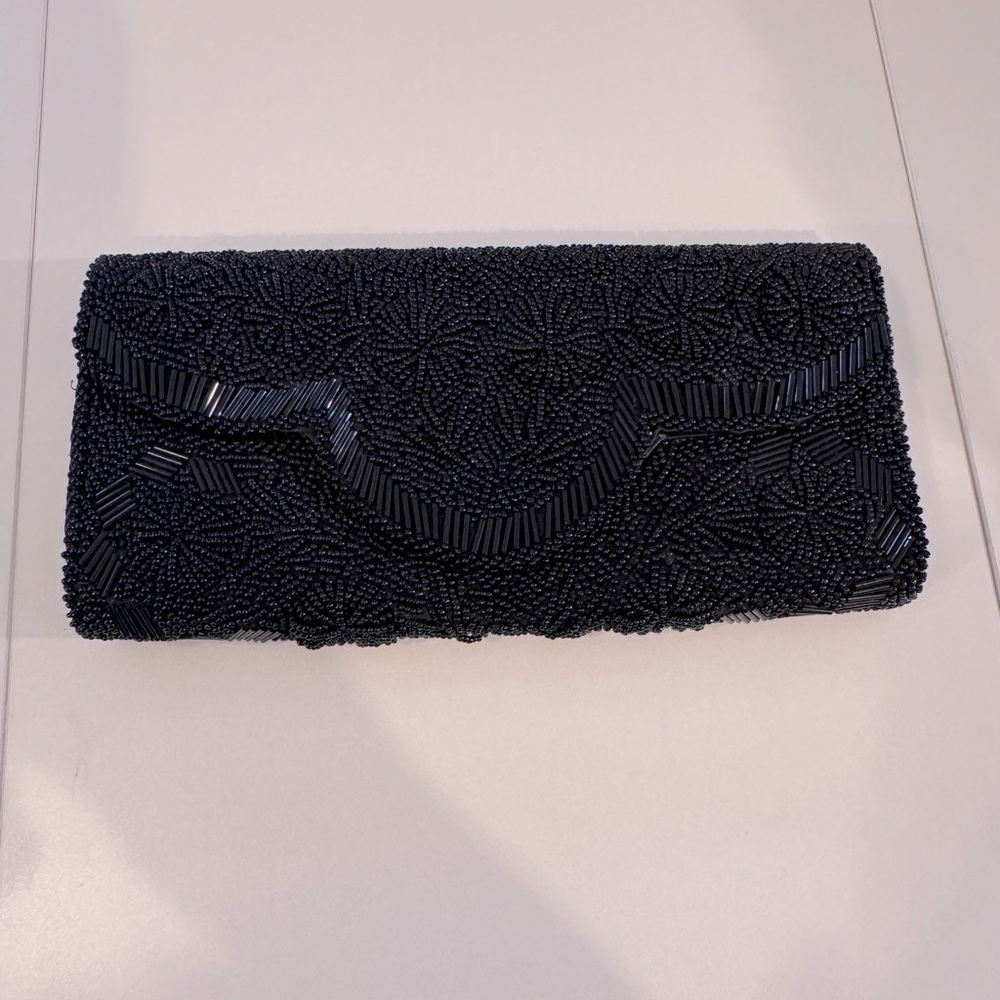 Vintage Beaded Clutch Purse